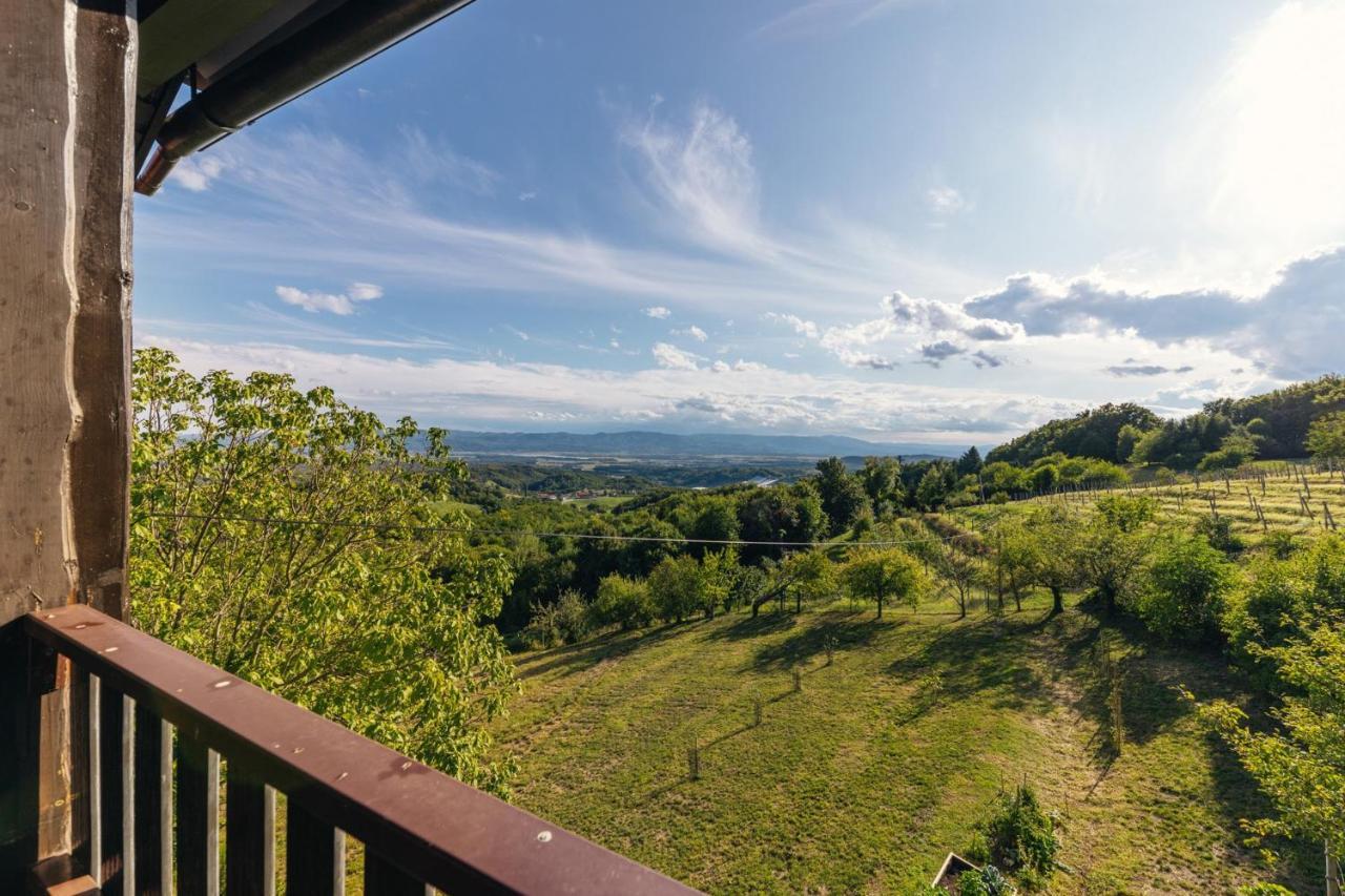 Zgornja Pohanca Cosy Hill Home Rucman With A Breathtaking View מראה חיצוני תמונה